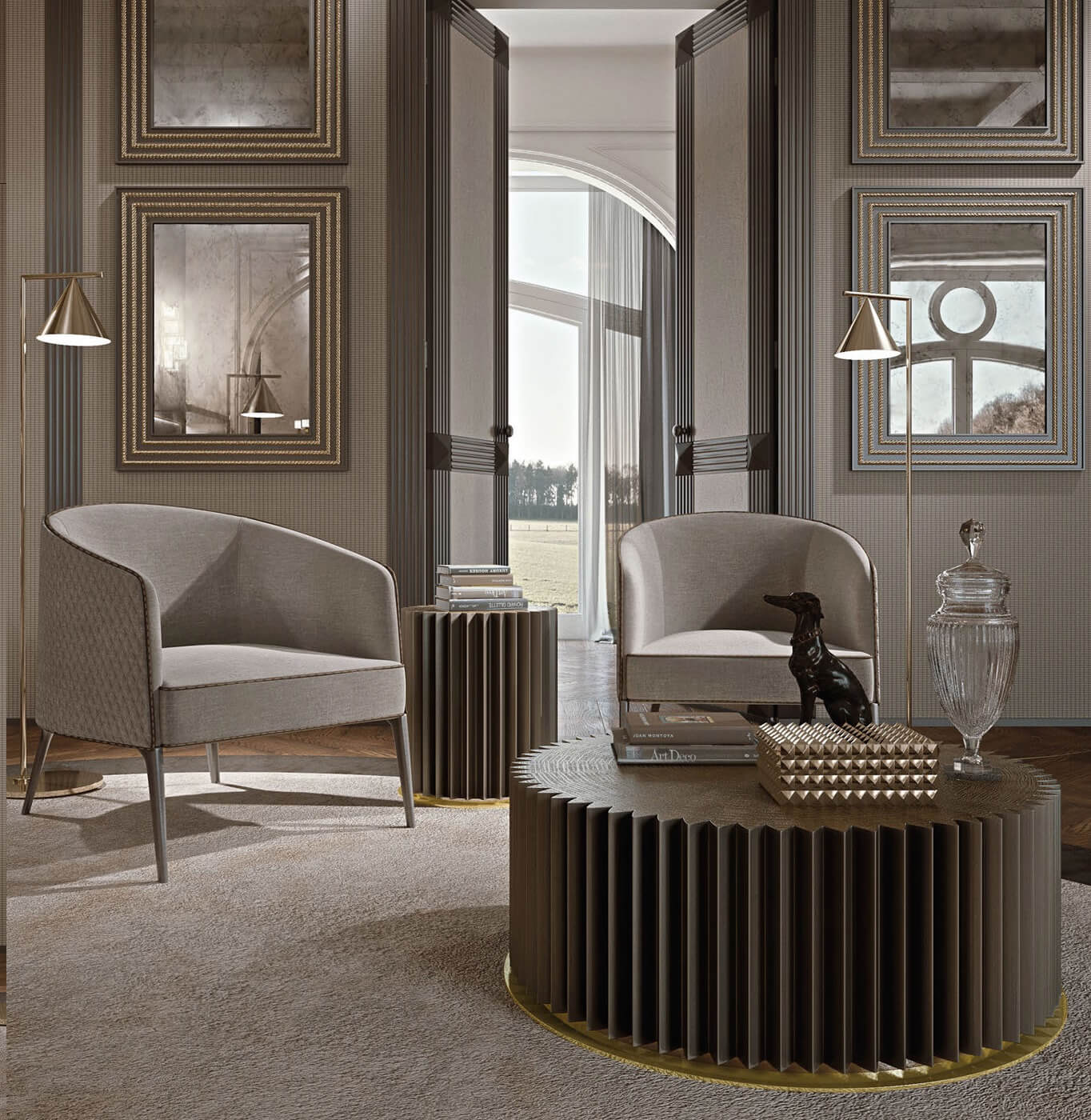Кресло Vittoria Frigerio Poggi