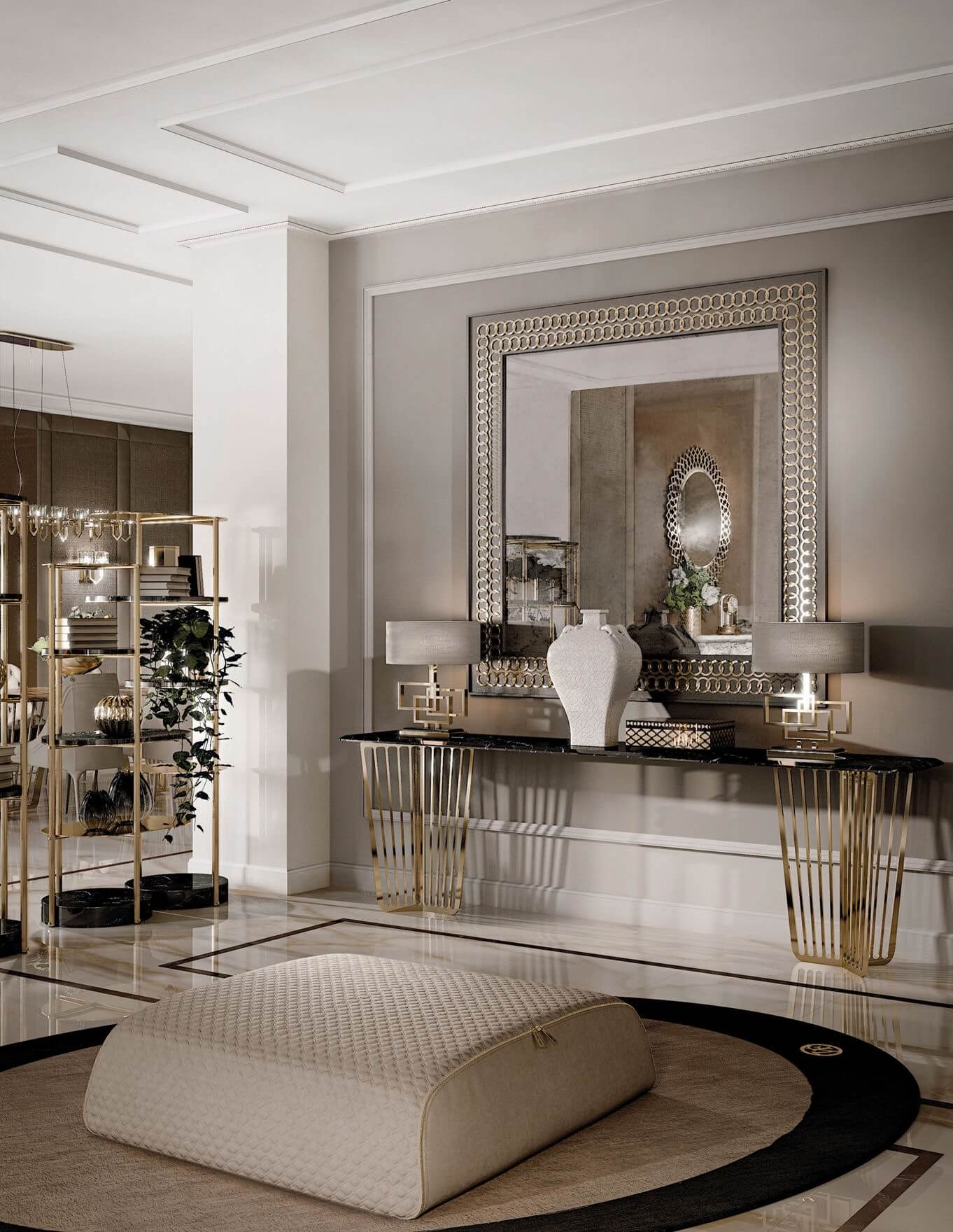 Пуф Vittoria Frigerio Cini